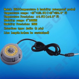temperature&humidity waterproof sensor,apply for LAN Port thermometer,HS10 Sensor