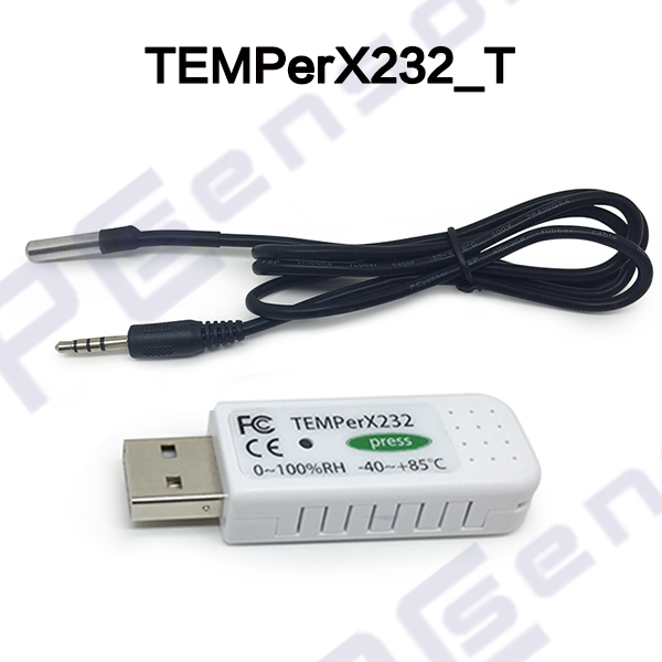 USB hygrometer data logger with outer TX Probe Independent programming for Linux