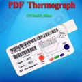 PDF thermograph,one time,6Day temperature Logger,8,000 records,temperature alert,waterproof,Apply for Cold Chain Recorder,Vaccine,Drigs,High-tech sensitve products