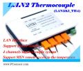 LAN port thermocouple,4 chanels,0~1000 C,industrial thermometer,Android APP,remote access data,email alarm,Apply to the mold,oven,oven(LAN2K1_TH4)