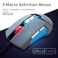 9 Macro Programmable mouse User defined Multi-function Mice DPI Gaming Mouse Gamer