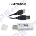 USB temperature & humidity meter for Linux,RS232,Support for secondary development,email alarm,support external probe(TEMPerX232)